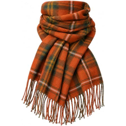 TITAKING Oversized Plaid Fall Winter Scarf
